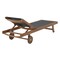 Alaterre Furniture Caspian Eucalyptus Wood Outdoor Lounge Chair with Mesh Seating ANCP01EBO - alternate 8
